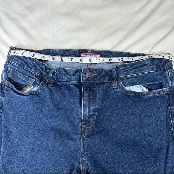 Vintage Tommy Hilfiger Jeans Women's Jeans Medium/Dark Wash Boot Cut Size 14 R - Picture 7 of 9